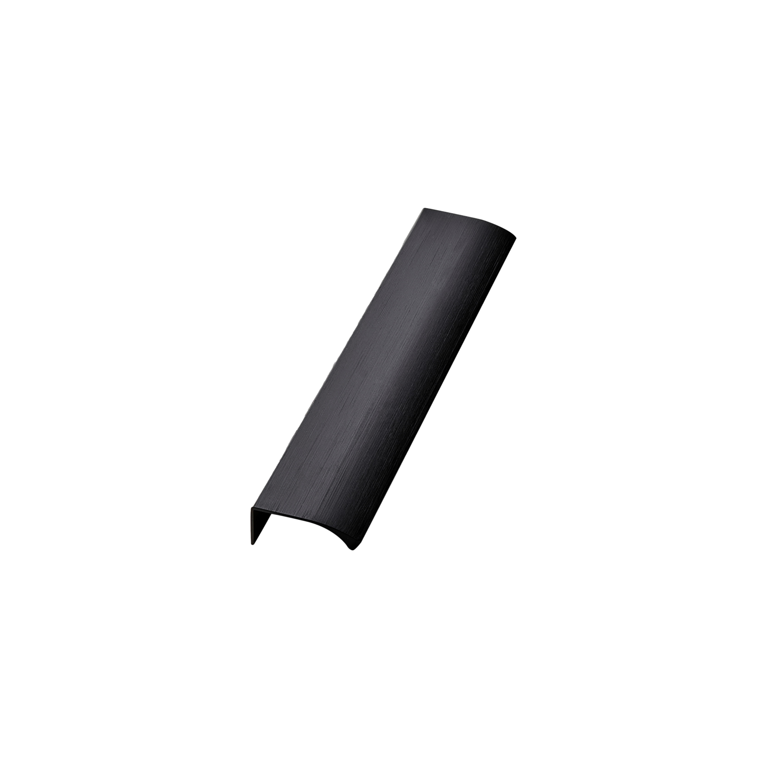 Poig edge straight ea160 l200 alu noir mat brossé 